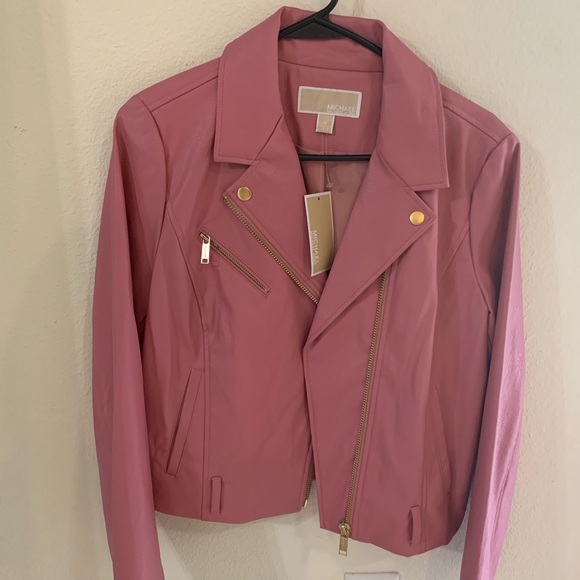 Michael Kors Jackets & Blazers - Michael Kors pleather jacket Michael Kors Jackets & Blazers - Michael Kors pleather jacket